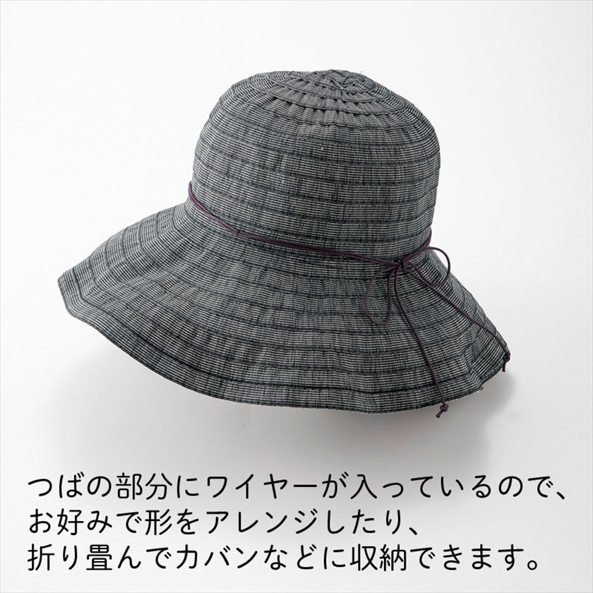 クラッセ/UVケアリボンハット