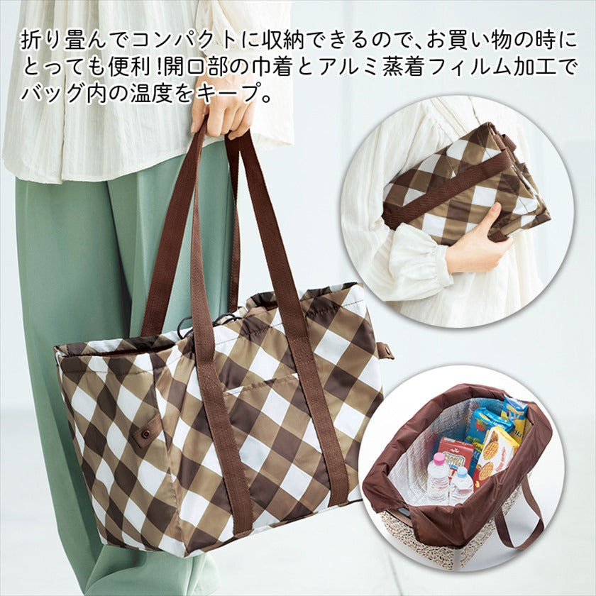 ブラウニー/保冷温レジかごバッグ