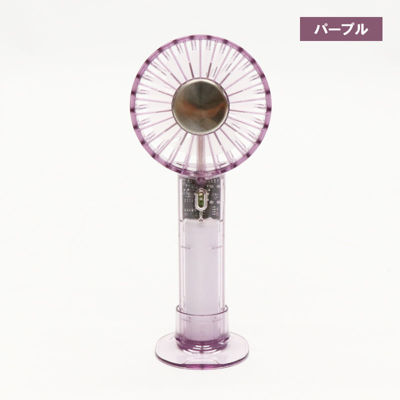 冷却プレート付きクリアファン