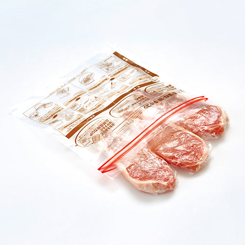 エコ習慣!食品ロス対策ジッパーバッグ(6枚入り)