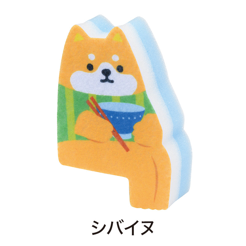 お座りアニマル キッチンスポンジ