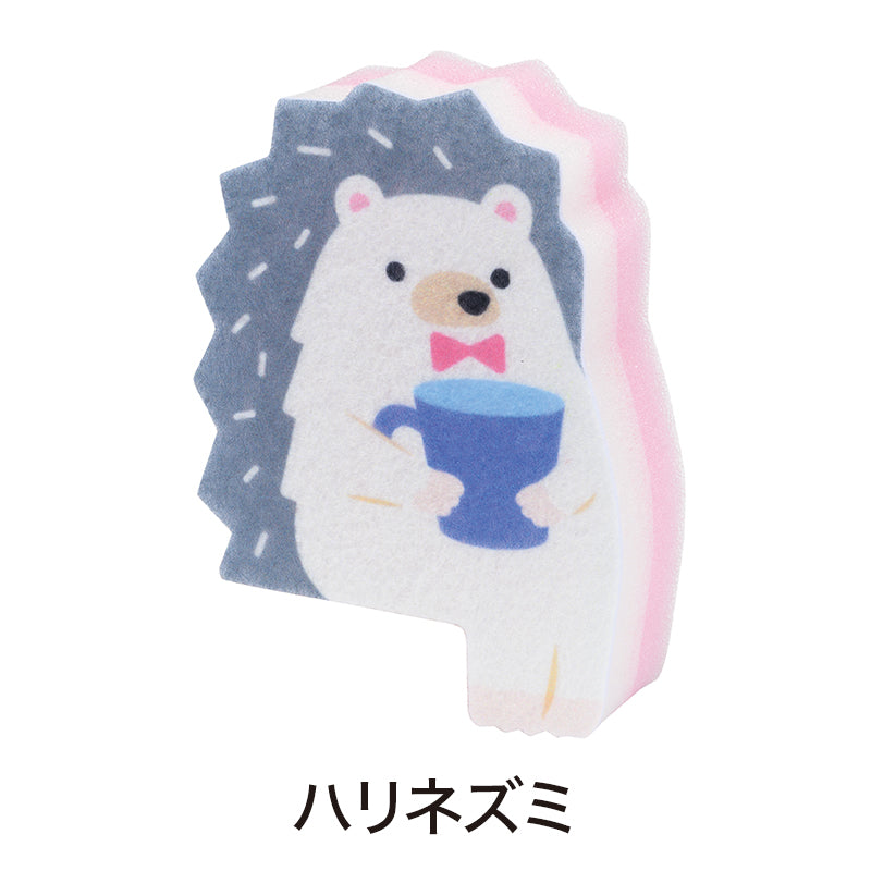 お座りアニマル キッチンスポンジ