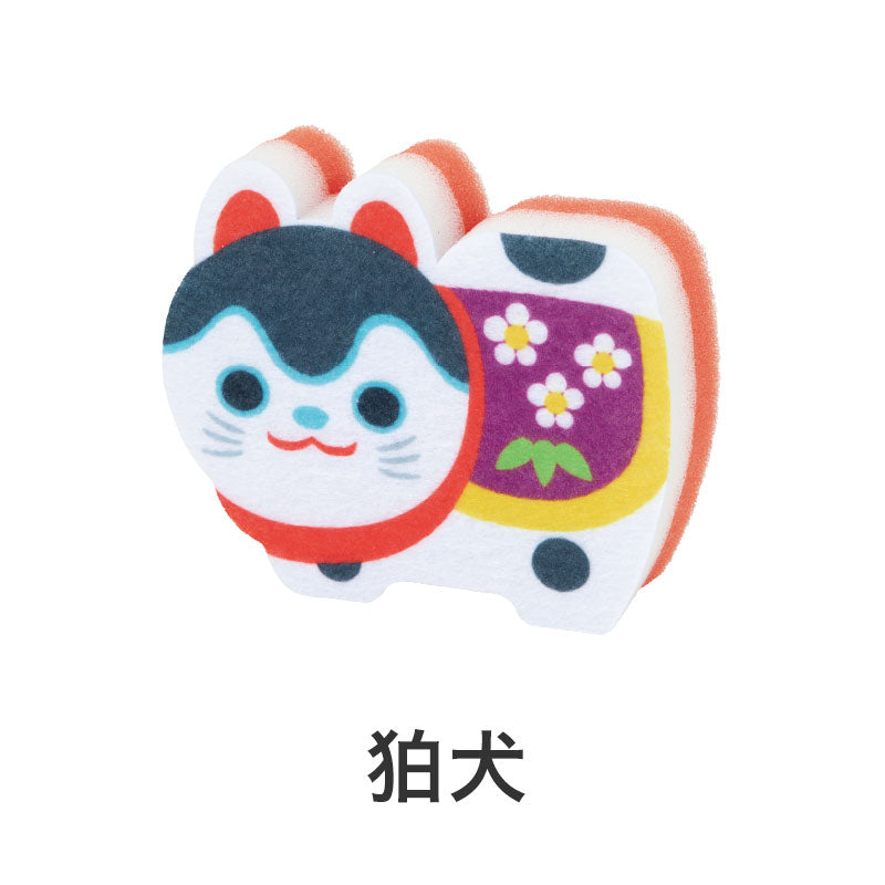 新春万福 キッチンスポンジ