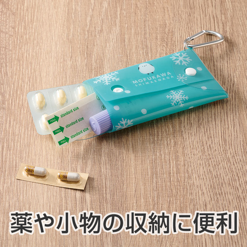 もふかわシマエナガ クリアマルチケース
