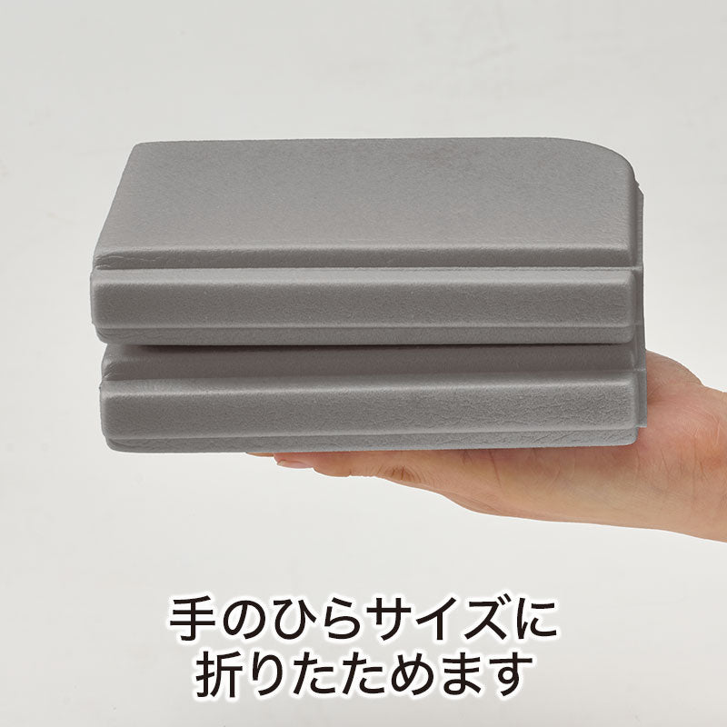 災害対策!コンパクトになるお役立ちレジャークッション(巾着付き)