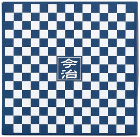 市松模様箱入 今治タオルハンカチ