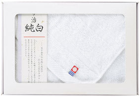 市松模様箱入 今治ハンドタオル