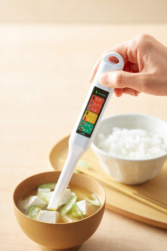 簡単計測!塩分チェックメーター