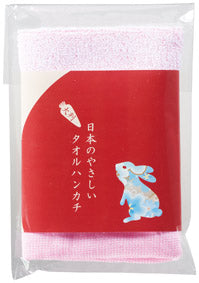 日本のやさしい大判タオルハンカチ