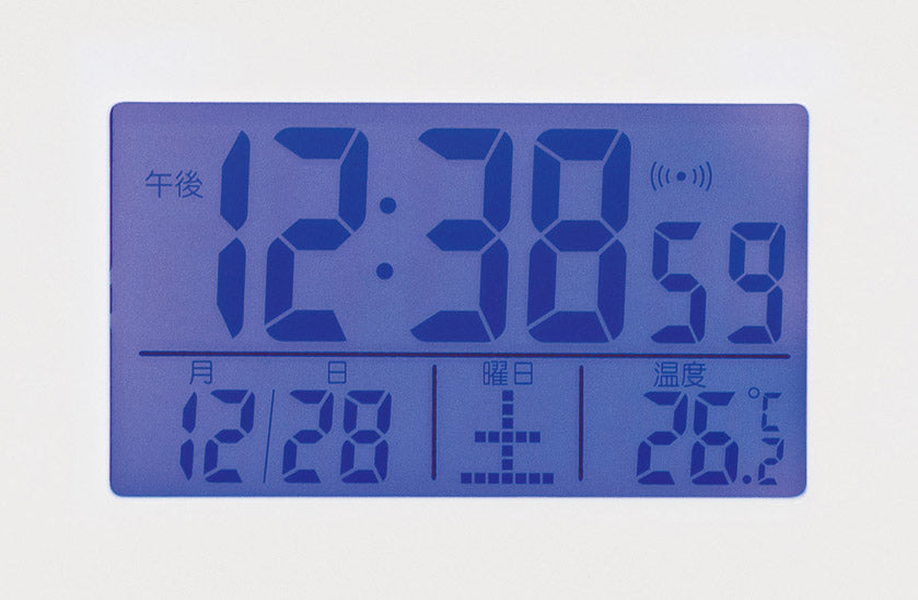電波目覚まし時計