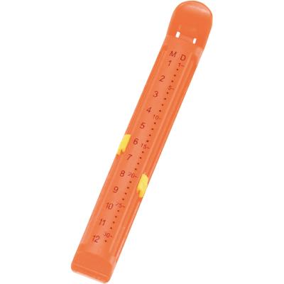 開封日を記録できるフードクリップ1本