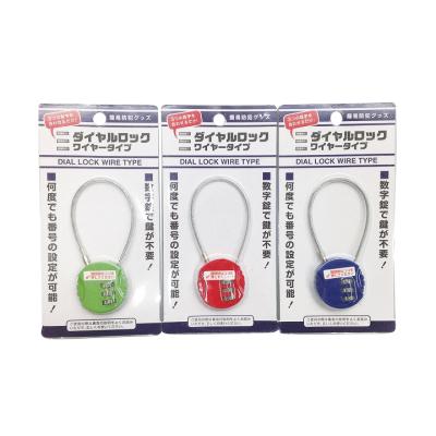ダイヤルロックワイヤータイプ1個