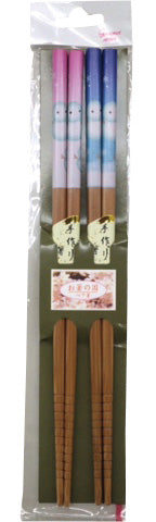 お箸の国ペア膳(雪だるま)