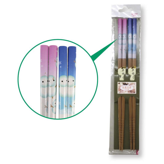 お箸の国ペア膳(雪だるま)