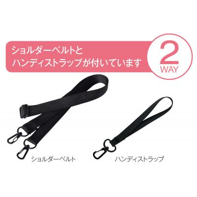 2WAYスーツケース型ポーチ