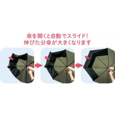 バックプロテクトジャンプ傘 1本