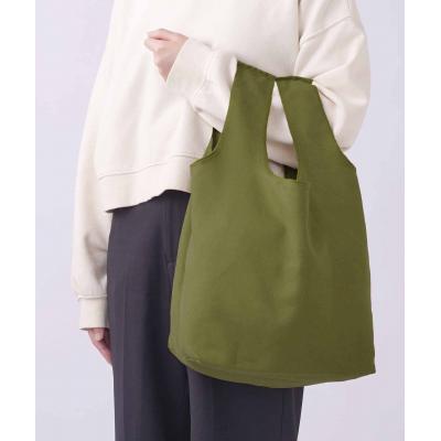 スエード風 お買い物エコバッグ