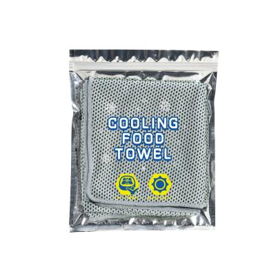 さらっと涼感フードタオル1枚 - 販促日本一