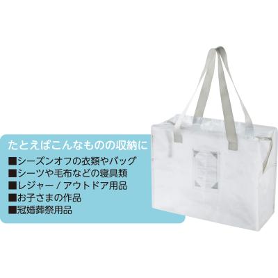 整頓上手 半透明ボックスバッグ - 販促日本一