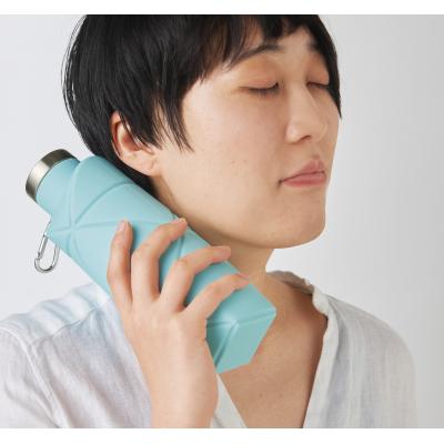クシャッと折りたたみシリコンボトル - 販促日本一
