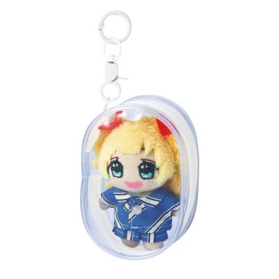 キーホルダー付きクリアポーチ