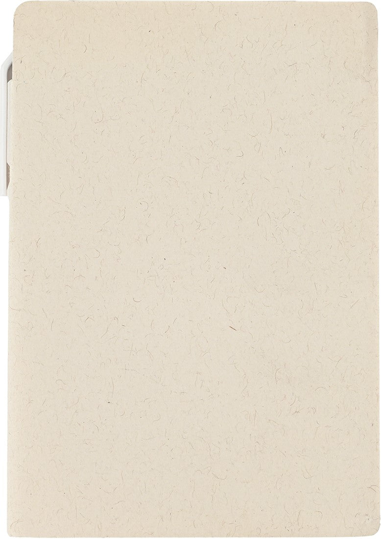 〈牛乳パック再利用〉手帳型ふせんセット(ボールペン付)