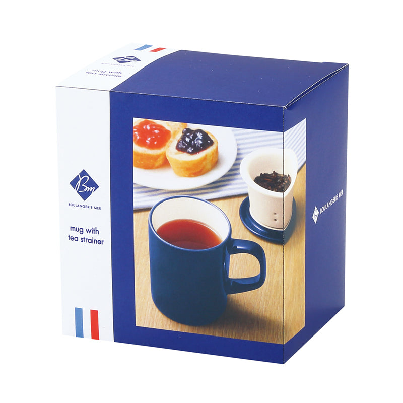 ブランジェリー メール・茶こし付きマグカップ
