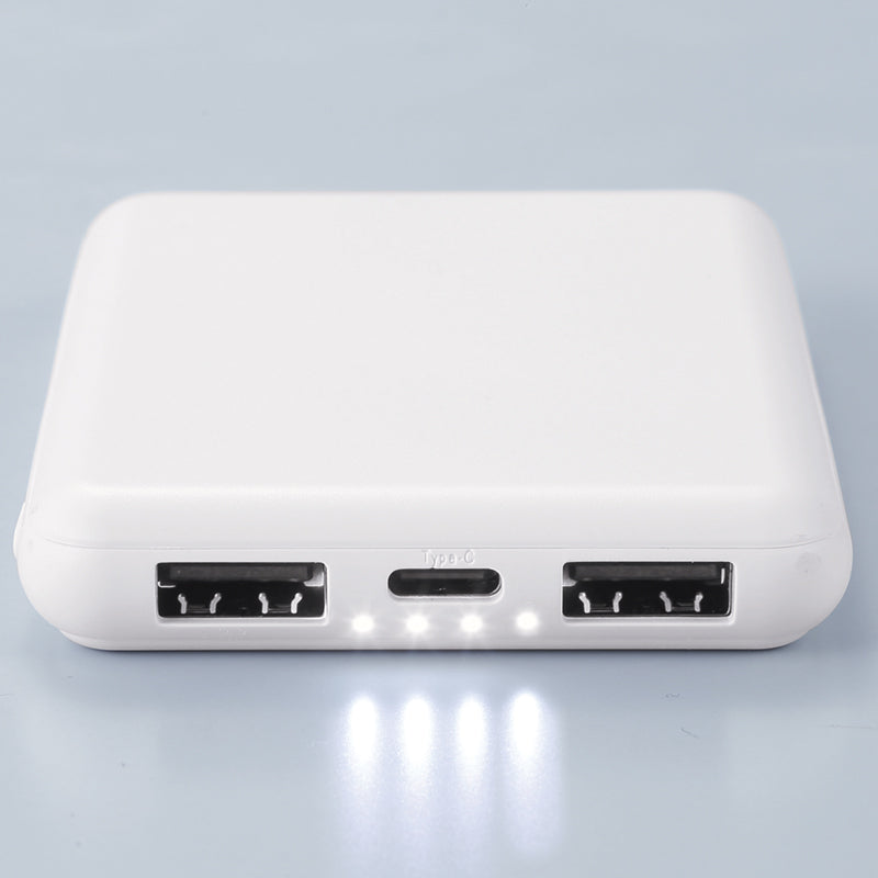 急速充電・薄型軽量モバイルバッテリー5000【色指定可】