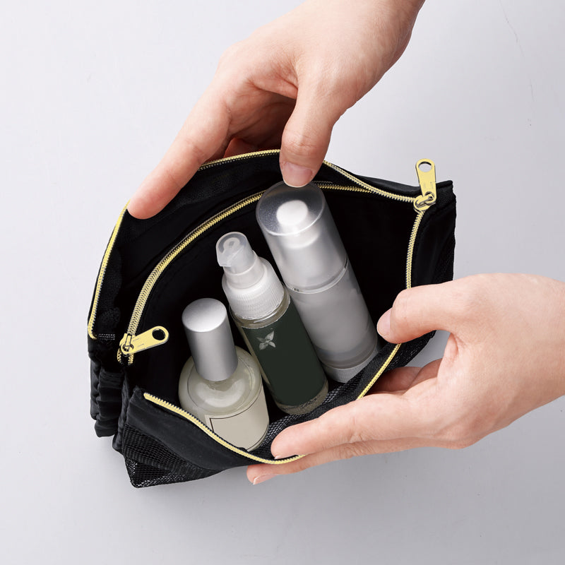 整理がしやすい4in1ポーチ