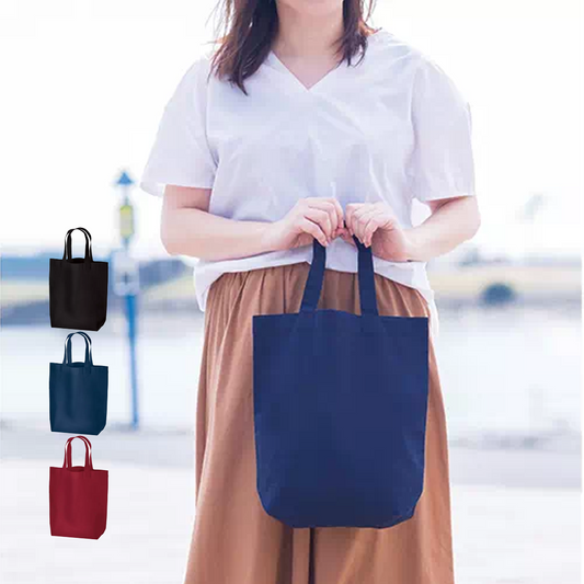 厚手コットンマチ付トート(M)