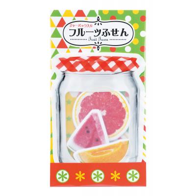 ジャーパック入りフルーツふせん1組