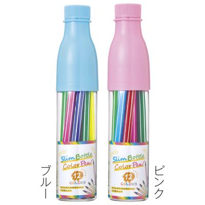 スリムボトルカラーペン12色セット 1組