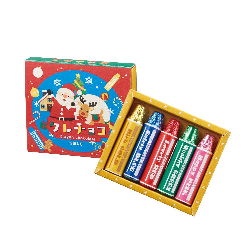 クリスマス クレチョコ5個入 全体