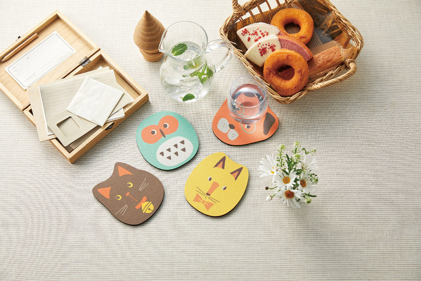 アニマルメリー 珪藻土ソフトコースター