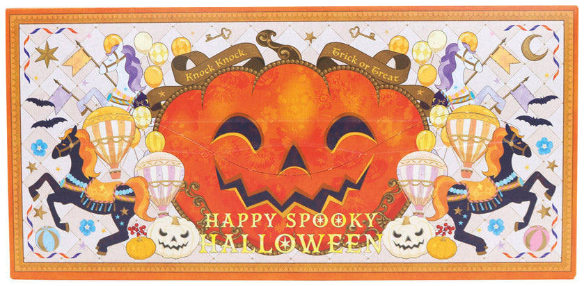 ハロウィンBOXティッシュ120W
