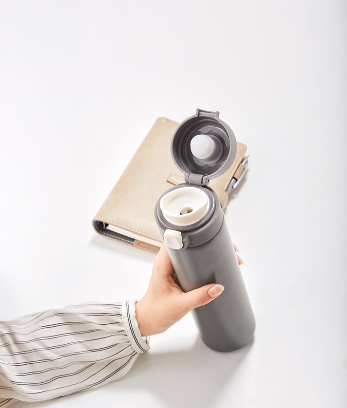 ワンプッシュ 真空保冷温ボトル500ml