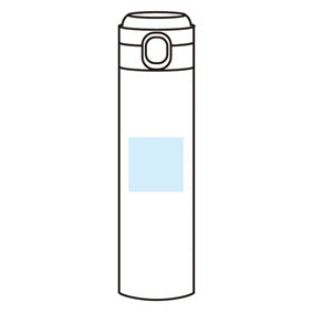 ワンプッシュ 真空保冷温ボトル500ml