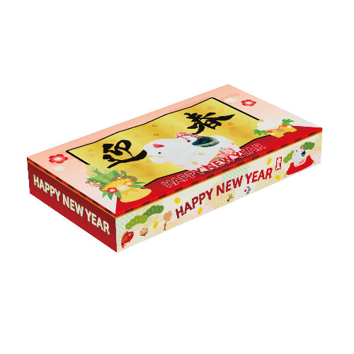 迎春BOXティッシュ40W 午 全体斜め