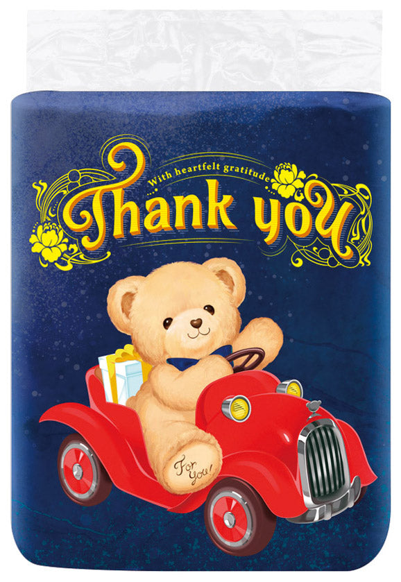 テディベアトイレットロール4ロール(ダブル)