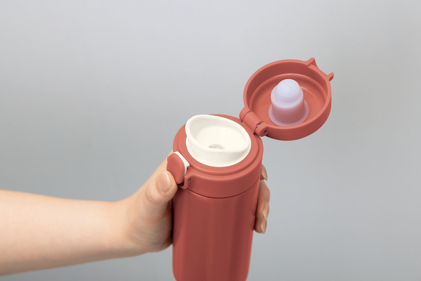 スパン/ワンタッチ真空ステンレスボトル300ml
