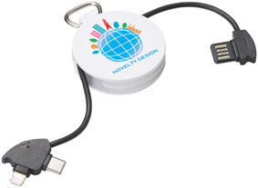 ラウンド充電コネクター(ホワイト)