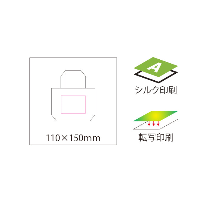 デニムミニトート