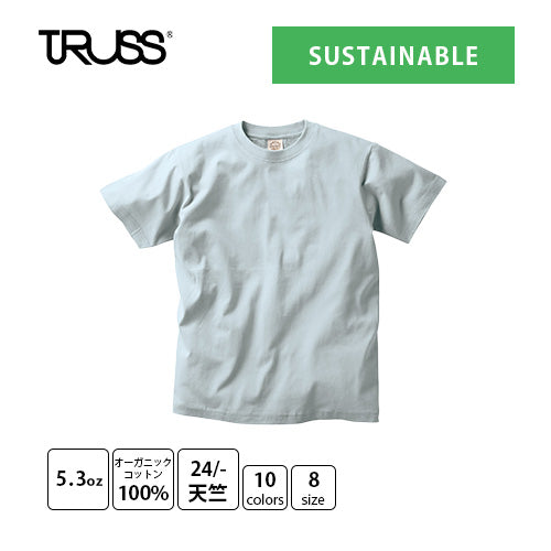 TRUSS オーガニックコットンTシャツ
