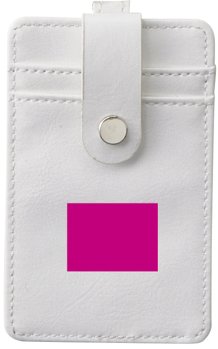 パスケース(ネックストラップ付) 名入れ箇所イメージ