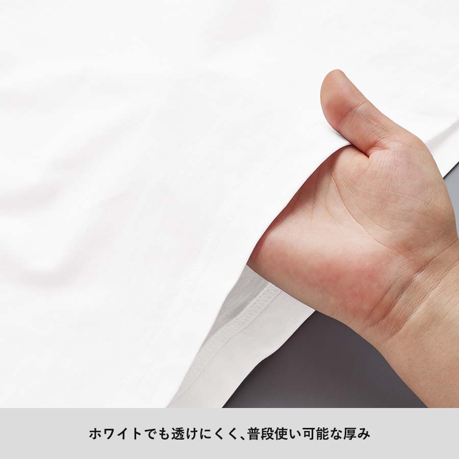 カスタムデザインコットンTシャツ 5.6オンス