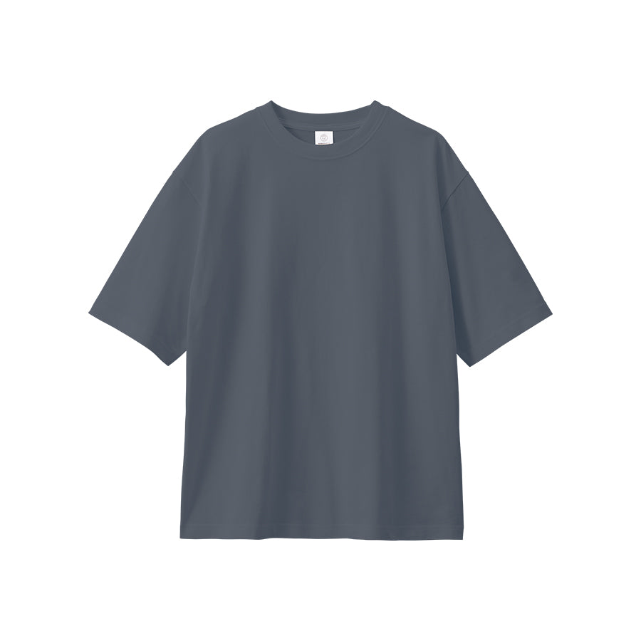 カスタムデザインオーガニックコットンTシャツ 7.4オンス オーバーサイズ