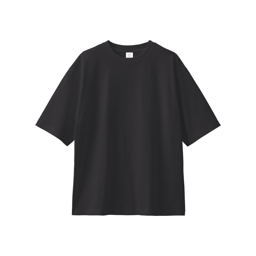 カスタムデザインオーガニックコットンTシャツ 7.4オンス オーバーサイズ