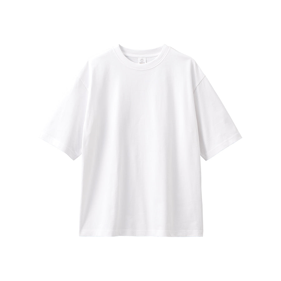 カスタムデザインオーガニックコットンTシャツ 7.4オンス オーバーサイズ