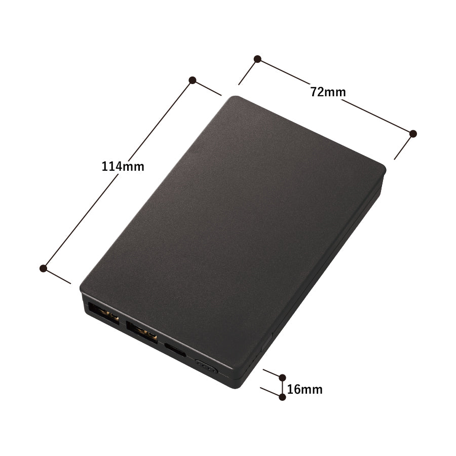 全面印刷できるモバイルチャージャー10000 コンパクト