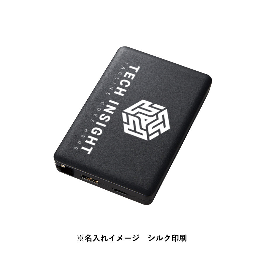 PD急速充電コードインモバイルチャージャー10000(全面印刷対応)